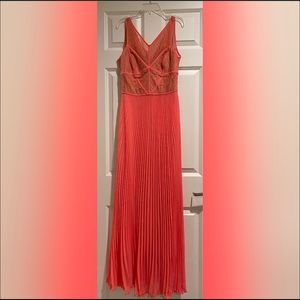 Sleeveless Bright Pink BCBG Gown